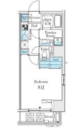 プライマル江東住吉の物件間取画像